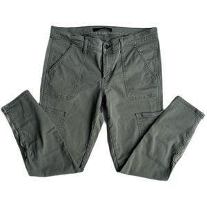 J Brand Green Utility Skinny Pants Women's Size 30